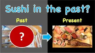 A brief history of Sushi in Japan  #edo #sushi #japan