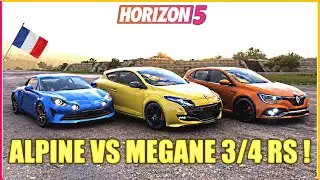 🇫🇷 ! MEGANE RS VS ALPINE ! Forza Horizon 5