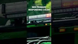 The FireTech Omen - Every Color. Every Time. HiViz FireTech Omen Warning Lightbar #firetruck #fire