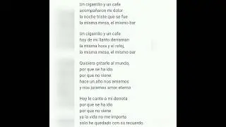 Un Cigarrillo y un Café - Armonia 10 (Pista - Karaoke)