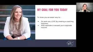 How To Ditch the Corporate 9-5 & Repackage Your Genius into a 6-Figure Coaching Business Masterclass