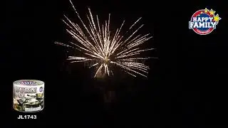 HAPPY FAMILY FIREWORKS 500GRAM JL1743 BURN PIT 7 shots CAKE FIREWORKS
