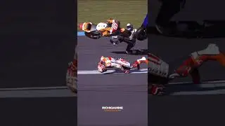 Marc Marquez is one of the scourges of Motegi - MOTOGP Crash Compilation #motogp