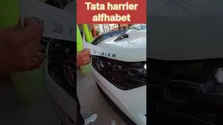 Tata harrier alphabet
