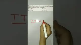 Probability problems l Genetics l class 12 l NEET l #shorts #shortsvideo #solving