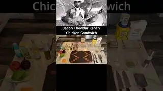 Crispy Chicken Bacon Cheddar Ranch Sandwich & Song