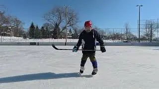 ICE HOCKEY TRAINING PATENT BY JAMES DAVID MA-PUCK PICK UP 360s both FUN!DJI 20260202130500 0009 D