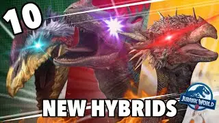 THREE NEW UNIQUE HYBRIDS!!!! | Jurassic World Alive | episode 10
