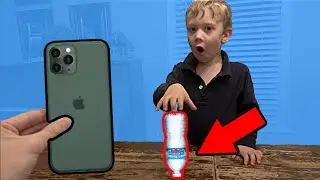 Land the Bottle Flip, Win an iPhone 11 | Colin Amazing
