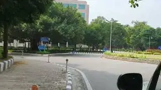 Entering the sprawling IIT Delhi Campus for the Book Meet Event. Oh, what a feeling.