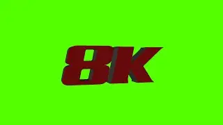 8K Blank Green Screen That Lasts 12 Hours QUHD