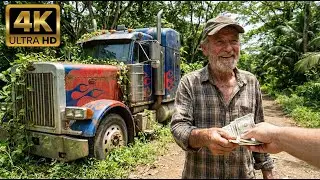 I Spent $5K and Restores a Peterbilt 379 Monster Truck | OPTIMUS PRIME REBORN #ASMR