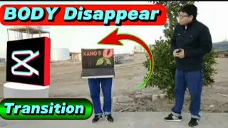 Video Editing Body Disappear Transition on Capcut : Purna Editor