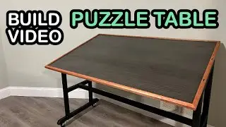 Puzzle Table Build | Shop Noise #asmr