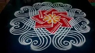 Traditional padi kolam 🌺 Easy festival rangoli design 🌺 Thipkyanchi rangoli 