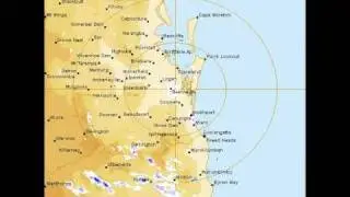 Brisbane Weather Radar Single Day 2008-11-25