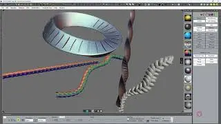 Polygon-Patch Copy/Paste-On-Spline(2/7)(Basics)