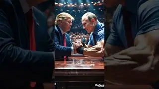 Trump vs Putin:Epic Arm-Wrestling Showdown #showninfeed #fv #wwe #wrestling #football #edit #mancity