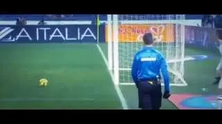 Jeremy Menez | Increible gol en offside | AS Roma vs AC Milan 2014