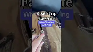 This is one of our favorite road trip essentials when taking a road trip with kids! #familyroadtrip