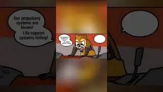 Gummi ship mission goes wrong #kingdomhearts #sora #comicdub #dub #disney #comic