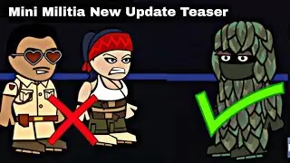 Mini Militia Update Teaser 4.2 | New avatars, guns, and maps | Doodle Army 2
