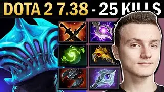 Razor Gameplay Miracle with 25 Kills and Mjolnir - Dota 2 7.38