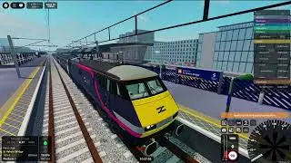 【SCR v2.3.2 Update】SCR R080 Stepford Central → Llyn-by-the-Sea (Class 91/1 (7 Car)) Roblox