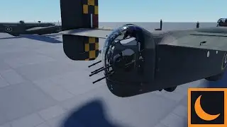 Halifax turret firing test (moon animator)