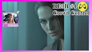 Semi ex scaredy cat and Jill are ready to kill Nemesis but chat bullies with Crowd Control in RE3R