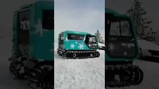 雪上車，in長野県かまくらの里
