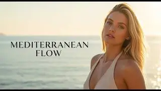 Mediterranean Seaside Calm  Ambient Italian Music  Sea Breeze