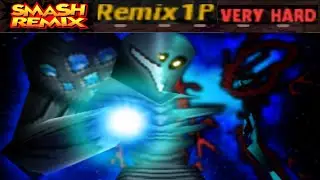Smash Remix - Classic Mode Remix 1P Gameplay with NEW Dark Samus (VERY HARD)