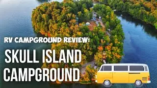 RV Campground Review: Skull Island Campground Harrison, Tennessee SNAKE IN KAYAK!