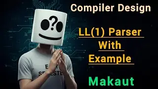 Ll(1) Parser With Example | How To Build Parse Tree From LL(1) Parse Table | Compiler Design 