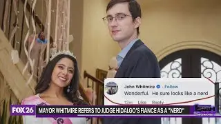 Beef or jokes? Mayor Whitmire refers to Judge Lina Hidalgo's fiance as a 