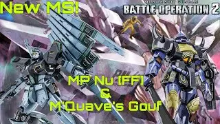 GBO2 6th Anniversary Week 4 Day 2: MP Nu [FF] & M'Quave's Gouf