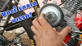 BICICLETA MOTORIZADA NÃO TRACIONA! Resolva você mesmo com este vídeo