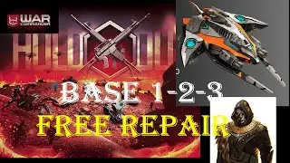 War Commander: HOLDOUT BASE 1-2-3 [ PURGATOR] FREE REPAIR/ GHOST UNIT