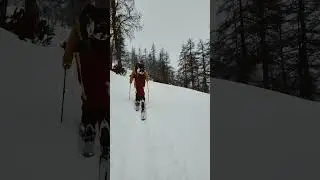 kiedy pada śnieg #skitouring #freeride