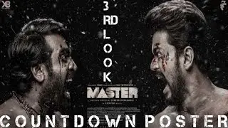 MASTER ~ 3rd look terrific poster ,VJ + VJS🔥