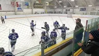 2026 Jan 10 U15 Salty Dogs vs South Delta Last 2 min (Logan Lake Hockey Tournament)