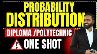 Probability Distribution|One Shot|Normal|Poisson|Binomial Distribution|Diploma|Pradeep Giri Sir