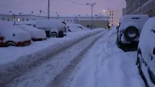 Обильный снегопад в Магадане. ДТП на дорогах | События недели