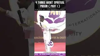 4 THINGS ABOUT SPIRITUAL PRISON {pt1} || DANIEL AMOATENG