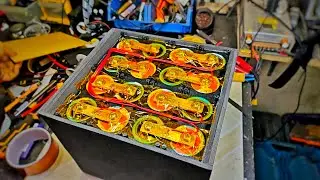 No spot weld lithium battery build