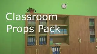 Classroom Props Pack (Unity)