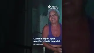 Cubana explota por apag&oacute;n: &ldquo;&iquest;Hasta cu&aacute;ndo?&rdquo;
