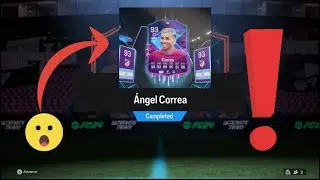 Insane ! 93 TOTS Flashabck Angel Correa Player Review ! FC24