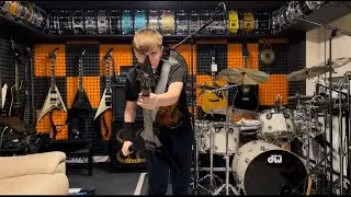 Vader - TRIUMPTH OF DEATH - Guitar Cover Playthrough Marcel Maminski 13 years old